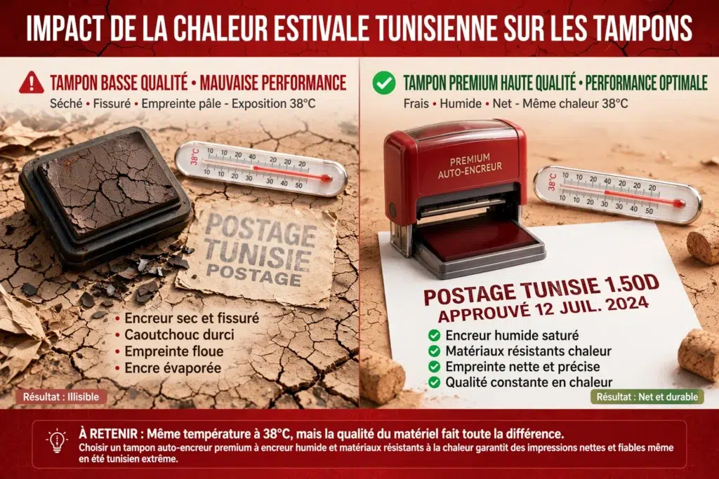Comment choisir un cachet de qualité qui résiste au climat tunisien ? 2 cachet tunisie resistance aux conditions climatique fortes chaleurs 04
