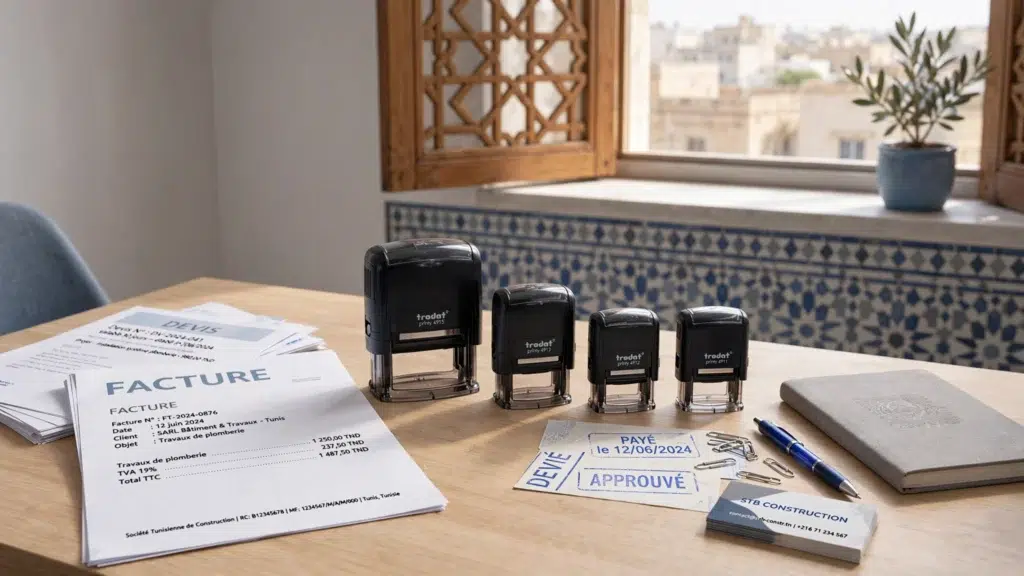 Où acheter un cachet encreur en Tunisie ? Comparaison des options 7 commande cachet en ligne tunisie livraison 02