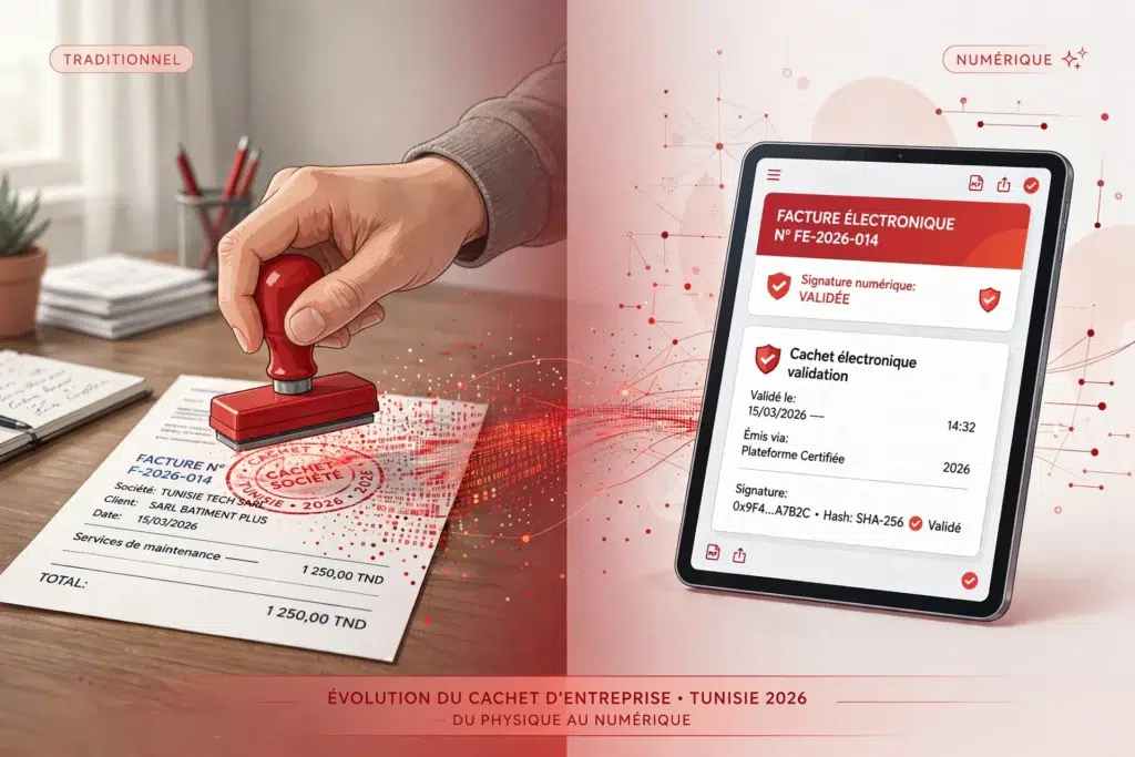 Les mentions obligatoires sur un cachet d’entreprise en Tunisie : Guide complet et à jour 3 evolution cachet 2030 tunisie